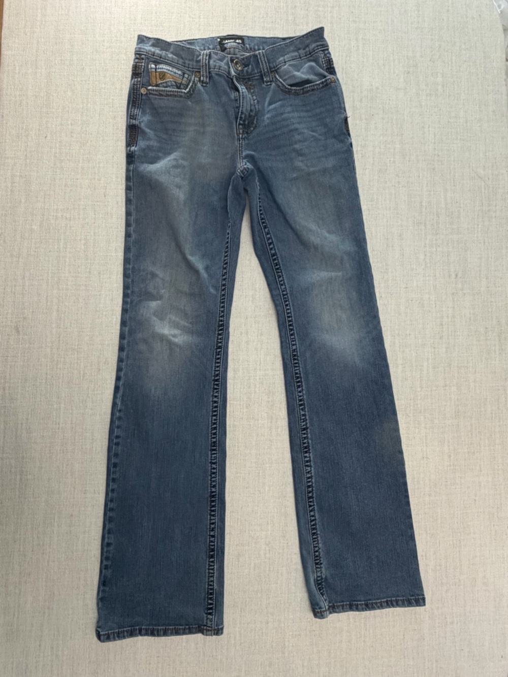Rank 45 Classic Straight-Leg Blue Jeans